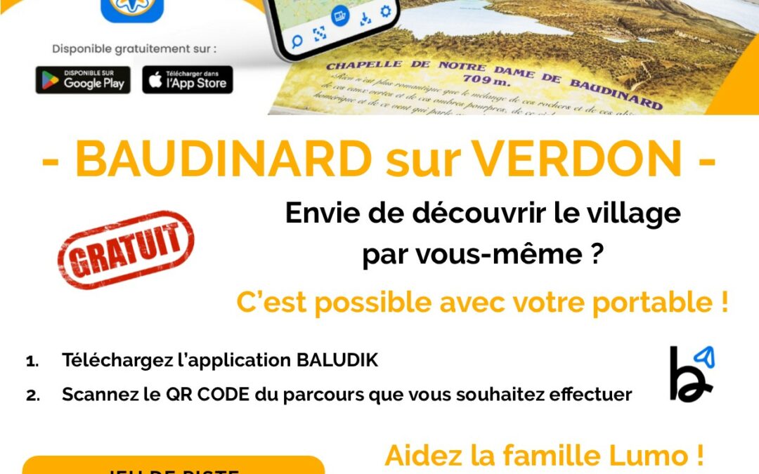 Jeu de Piste Baudinard Sur Verdon 🗺️